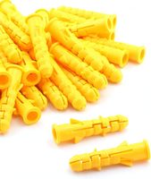 Prix usine – Cheville en plastique PE pour bois, diverses longueurs (2mm, 50mm, 80mm, 100mm), personnalisable, métrique Pozi pour bois