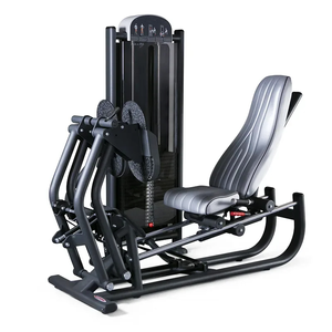 Machine de <span class=keywords><strong>presse</strong></span> <span class=keywords><strong>à</strong></span> jambes horizontale <span class=keywords><strong>à</strong></span> double système Tornado Fitness, <span class=keywords><strong>à</strong></span> charge par broches |   Structure en acier réglable |   Intérieur Commercial - Product Image 1