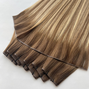 ผมต่อแบบ Genius Weft น้ำหนักเบา สวมใส่สบาย ด้วยเทคโนโลยี Double-drawn เหมาะสำหรับการจัดแต่งทรงผมได้หลากหลาย พร้อมการยึดติดแน่นหนา - Product Image 5