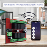 Module récepteur d'interrupteur intelligent WiFi 24V sans boîtier, contrôleur de porte de garage mural, télécommande compatible avec Alexa Google