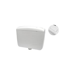 Plus 1 Dual-<b>Flush</b> <b>Toilet</b> <b>with</b> Concealed Tank Plastic Cistern Featuring Backpack and Stop <b>Button</b> for Bathroom Use - Product Image 1