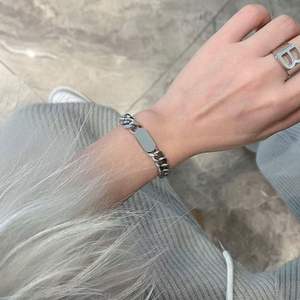 Bracelet tendance unisexe en acier inoxydable plaqué or 18 carats, chaîne cubaine, bijoux hip-hop punk, vente en gros - Product Image 3