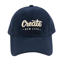 Casquette de baseball réglable à 6 panneaux Ujoy Gift OEM en gros, personnalisable pour hommes et femmes, avec logo brodé de haute qualité