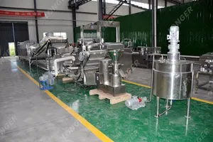 Kommerzielle automatische Erdnussbutter-Produktions linie Erdnussbutter-Herstellungs maschine