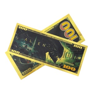 Billet de banque américain Ali-en 2026 plaqué or 24 carats pour cadeaux - Product Image 2