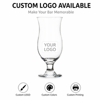 Verre à haute tasse personnalisé avec logo, qualité restaurant, pour bière, jus, camping, mariage, fête