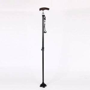 Nuevo Bastón de Senderismo Extensible de Madera de Ala de Pollo y Material de Carbono, Soporte para Trípode, Bastón de Defensa Personal Personalizado - Product Image 2