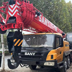 Grúa sobre camión Sany QY50 de 50T en buen estado, elevación suave y rendimiento estable para proyectos de construcción e infraestructura - Product Image 1
