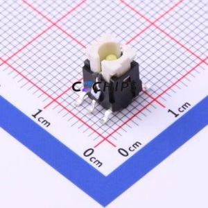 K6-6141S01 Tactile Switch SMD,6x6mm Switch ( Operating Force: 1.6N )( Mounting Type: Vertical Mount )( Switch Length: 6mm ) - Product Image 1