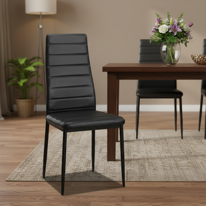 Nordic Hot Sale Cheap Modern Living Room Cafe Milano Metalc <b>Tulip</b> PU Leather <b>Chairs</b> for Dining Table - Product Image 5