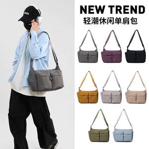 OEM <b>Women's</b> Customized <b>Large</b> Capacity Nylon Shoulder <b>Bag</b> Lightweight Casual Single Shoulder <b>Crossbody</b> <b>Bag</b> B-3426 - Product Image 2