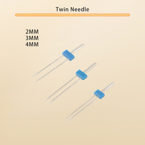 Aiguille jumelle HZX1 taille #90 #2MM #3MM #4MM HZ * 705H pour chanteur, frère, Feiyue, papillon, nouvelle maison etc. Machine à coudre domestique - Product Image 2