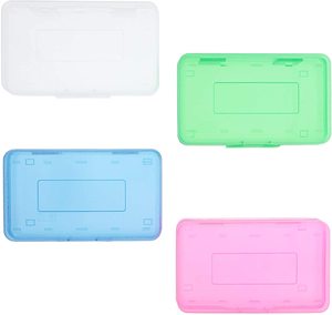 PP storage school plastic clear pencil case pencil box