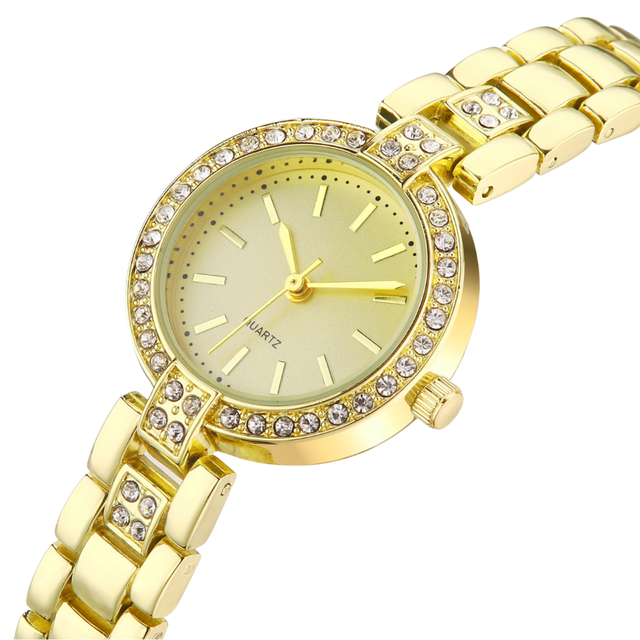 Boshiya Luxury Modern Quartz Watch Fashion Daily Women's Waterproof Alloy Case with 1 Year Battery for Birthday Gift