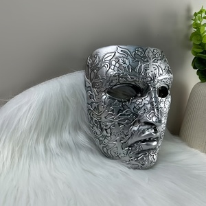 Máscara Artesanal de Resina para Halloween y Cosplay de Pascua con Diseño de <span class=keywords><strong>Baldwin</strong></span> IV. - Product Image 5