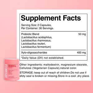 Bestverkopende Oem Voor Vrouwen Probiotische Gelatinecapsules In Eigen Beheer, Gloednieuw Supplement Tegen Geur Voor Vrouwen - Product Image 4