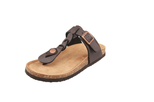 Sandales orthopédiques <span class=keywords><strong>Birkenstock</strong></span> pour enfants, motif léopard, fabrication artisanale, semelle en liège naturel, talon rembourré, massage du pied, certifiées CE - Product Image 4