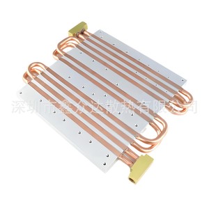 แผ่นระบายความร้อน Xinzhongda รุ่น GL ซีรีส์ อลูมิเนียมอัลลอยด์แบบฝังท่อแนวนอนสำหรับงานอุตสาหกรรม - Product Image 4