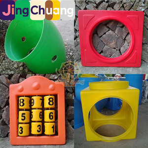 Tobogán de agua de plástico en espiral tipo S individual y doble para jardín de infantes, accesorios de tobogán para niños, de fábrica. - Product Image 2