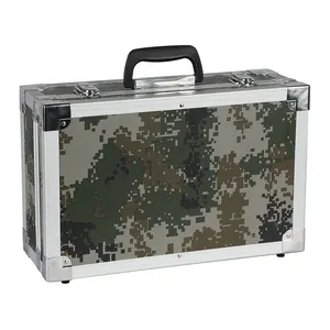 Black Protection Aluminum Gun Carry Storage Case