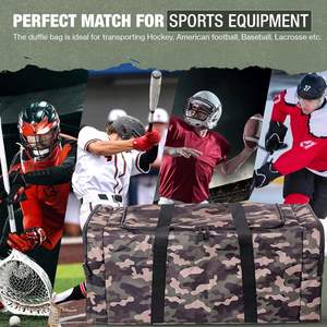 Échantillon gratuit, logo et couleur personnalisés, sacs d'équipement de hockey, sacs de rangement pour équipement sportif, sac de voyage pour hockey sur glace, sac à dos de sport, sac de transport pour la salle de sport - Product Image 5
