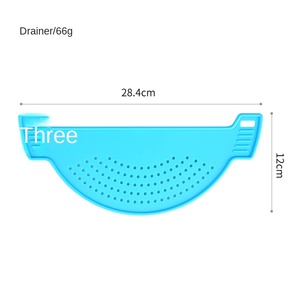 <span class=keywords><strong>Panier</strong></span> de vidange multifonctionnel pour légumes et nouilles avec filtre à eau pour cuisine - Product Image 4