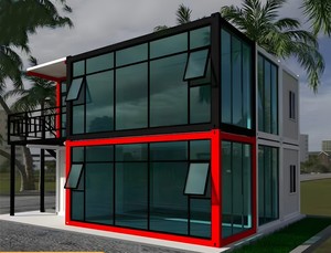 MingSu a basso costo contenitore moderno Homestay Hotel contenitore di lusso Coffee Shop Hotel <span class=keywords><strong>affitto</strong></span> negozio di strada grande casa residenziale - Product Image 6