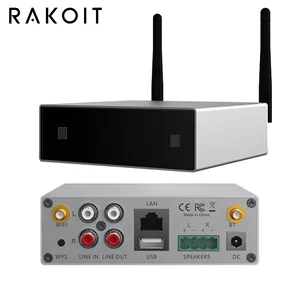 Rakoit Professionalホームマルチルームステレオ2.1サブウーファークラスdワイヤレスパワープロオーディオミキサーアンプボード