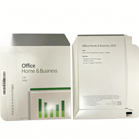 Office 2024 Famille et Petite Entreprise pour PC, Boîte de Clé de Licence au Détail avec Activation 100% en Ligne, Garantie de Six Mois, En Stock
