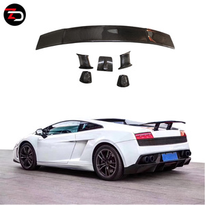 Hot Sale <strong>GT</strong> Style Carbon Fiber <strong>Spoiler</strong> for Gallardo LP550 LP560 LP570 Coupe - Product Image 1