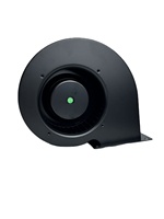Ventilateur centrifuge sans balais EC 200 mm à haut débit d'air, souffleur à pales courbées vers l'avant, moteur 120 V 230 V pour la ventilation des hottes de cuisine