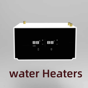 Sistema de Ducha de Plástico con Ahorro de Energía, Calentador de Agua Eléctrico Instantáneo de 12L/Min, Agua Caliente Continua, <span class=keywords><strong>Temporizador</strong></span> Inteligente, Manual, <span class=keywords><strong>para</strong></span> el Hogar - Product Image 1