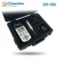 Draagbare vrije chloor/totaal chloor-analysator, pen-type, OEM, voor medisch afvalwater, ziekenhuis, rioolwater, desinfectiebewaking