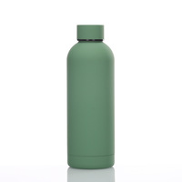 Termo Personalizado de Doble Pared con Aislamiento al Vacío para Bebidas Frías y Calientes, Botella de Agua Deportiva Térmica de Acero Inoxidable