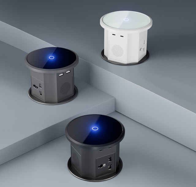 Hot Sell Pop up Outlet Kitchen Cabinet Desktop Power Electrical Socket With USB pop up Socket