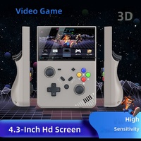Nouvelle console de jeu portable sans fil R43 Pro, 3D Arcade, 4K HD, grand écran, PSP God of War, PS1 EmuELEC OS