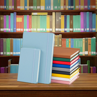 Offre Spéciale personnalisé école A5 cahier en cuir personnel pointillé Journal livres avec serrure ronde magnétique en métal
