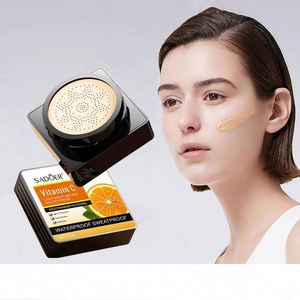 SADOER Cosmétiques Personnalisés <span class=keywords><strong>Crème</strong></span> de Beauté BB <span class=keywords><strong>CC</strong></span> Air Cushion Vitamine C Hydratante Éclaircissante Maquillage Fond de Teint Liquide Waterproof - Product Image 1