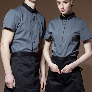 <span class=keywords><strong>Divisa</strong></span> da Cameriere per Uomo e Donna a Maniche Lunghe per Caffetteria, Ristorante, Bar e Catering - Product Image 5