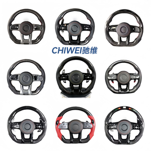 Volant sport en cuir et fibre de carbone personnalisé pour Mercedes Benz pour les classes C/<span class=keywords><strong>E</strong></span>/S/G W204/W205/W222 & G500/G55/G63/S500 - Product Image 6