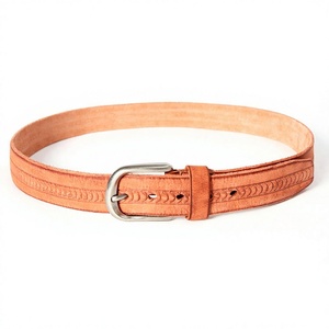 Cinturón de Cuero Genuino SINEWY SPORTS, Piel de Vaca, Color Sólido, Hebilla de Acero Rectangular, Casual, Duradero para Hombre - Product Image 2