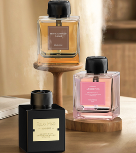 เครื่องกระจายกลิ่นหอมแบบแก้ว ความจุ 500 มล. ให้ความสดชื่นยาวนาน ชุดก้านไม้หอมสำหรับตกแต่งบ้าน โรงแรม ห้องนอน - Product Image 4