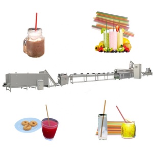Equipo para Pajitas Degradables y Comestibles <span class=keywords><strong>de</strong></span> 100-150 Kg/h, Extrusora <span class=keywords><strong>de</strong></span> Tornillo Simple o Doble, Línea <span class=keywords><strong>de</strong></span> Producción <span class=keywords><strong>de</strong></span> Pajitas <span class=keywords><strong>de</strong></span> Almidón <span class=keywords><strong>de</strong></span> Maíz para Bebidas - Product Image 5
