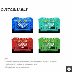 Caisse utilitaire pliable de 40 L, 40 kg, en matériau PP durable, à ouverture supérieure, pour le stockage dans le garage, fabricant en Chine - Product Image 4