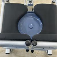 Silla de Transferencia Hidráulica para Pacientes con Mesa de Comedor Extraíble para Uso en Baño e Inodoro para Personas con Discapacidad Y