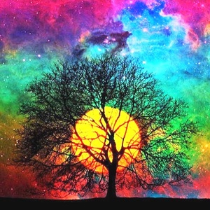 XIXI DIY Peinture au diamant 5D acrylique peinte à la main, paysage coucher de soleil, décoration murale pour salon - Product Image 6