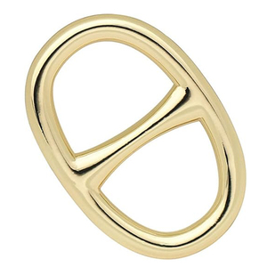 Hebilla Metálica Ovalada de Doble Anillo en Forma de 8 al por Mayor para Bolsos, Zapatos, Prendas y Herrajes de Cuero - Product Image 3
