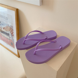 Sandalias Planas Suaves para Mujer, Antideslizantes, de Goma, con Hermosos Colores y Diseño Personalizado, para Primavera/Verano, Venta al Por Mayor - Product Image 5