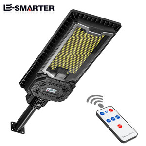 Les panneaux photovoltaïques de lampes imperméables économiseuses d'énergie extérieures ont mené le réverbère solaire intégré - Product Image 2