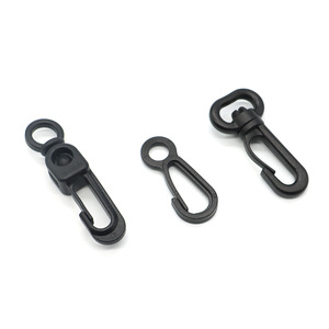 <b>Mini</b> Plastic Hooks <b>Black</b> Clip Buckle Durable Wear Resistant <b>Bag</b> Accessories Spring 2024 - Product Image 3